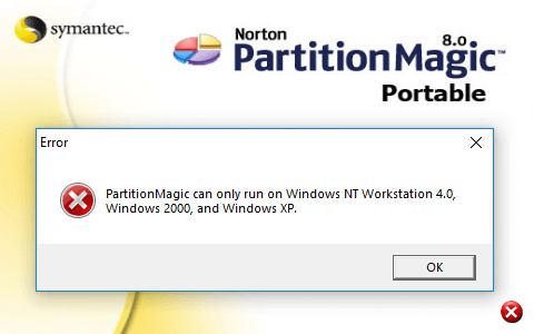 PQ Portable error