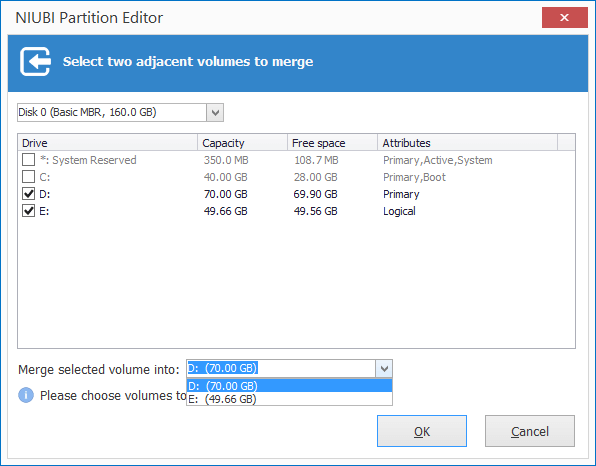Select drives